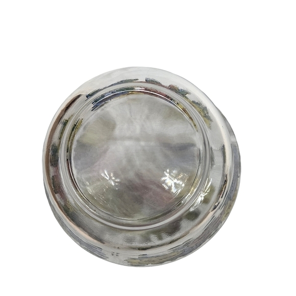 Vintage 60s 70s Pasinski Washington Stained Glass Pansy Serving Bowl Set of 3 - Picture 4 of 10